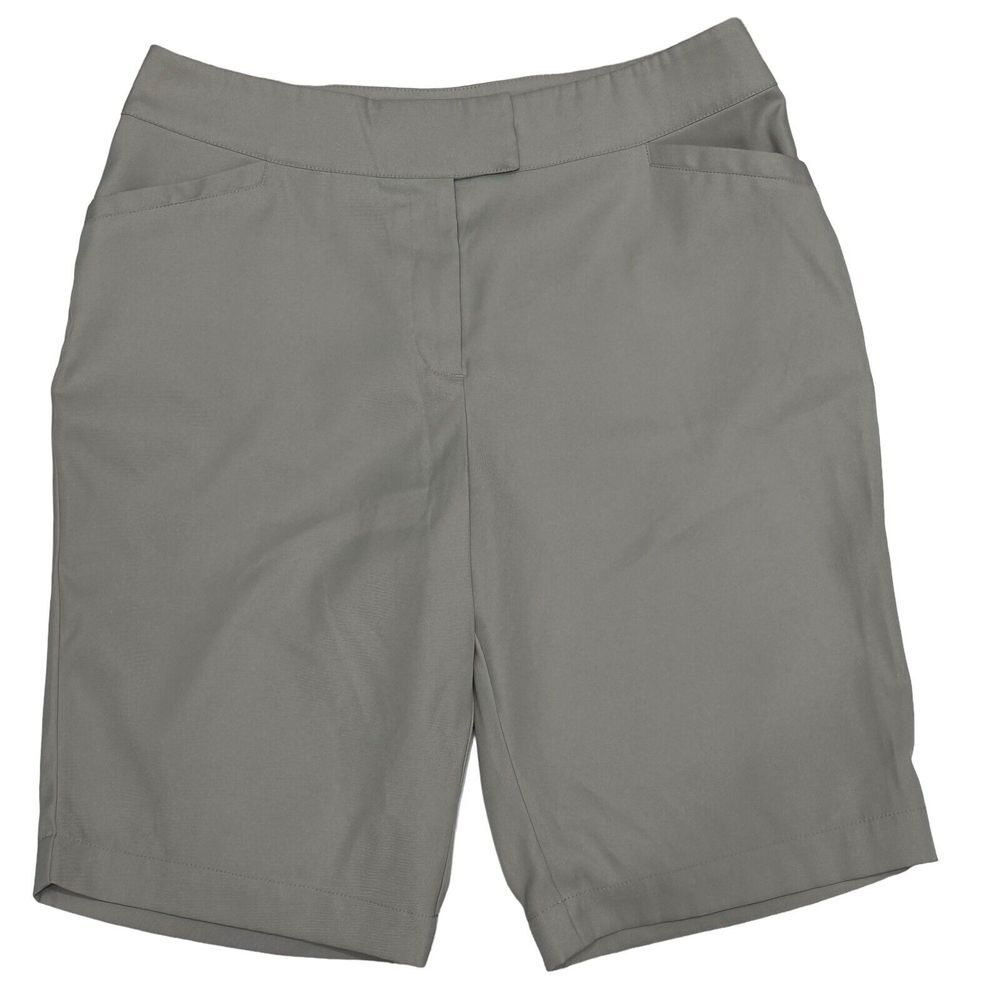 Tail Golf Bermuda Shorts Womens 10 Khaki‎ Stretch Chino Shorts